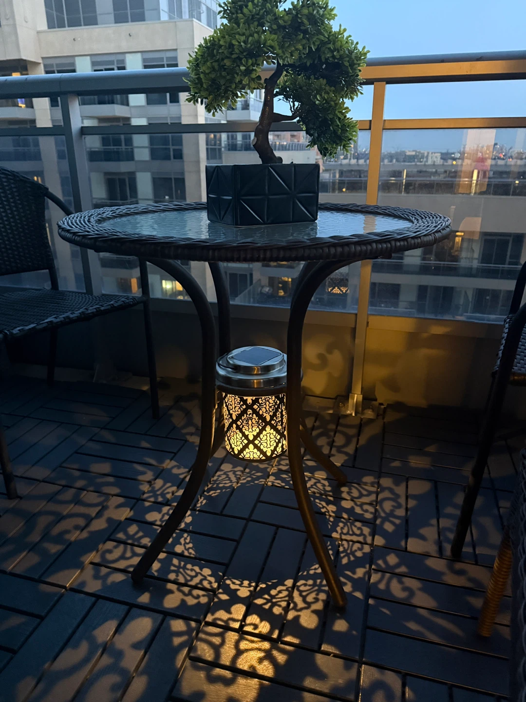 Wicker Furniture Set with Table and 4 Chairs - photo 5