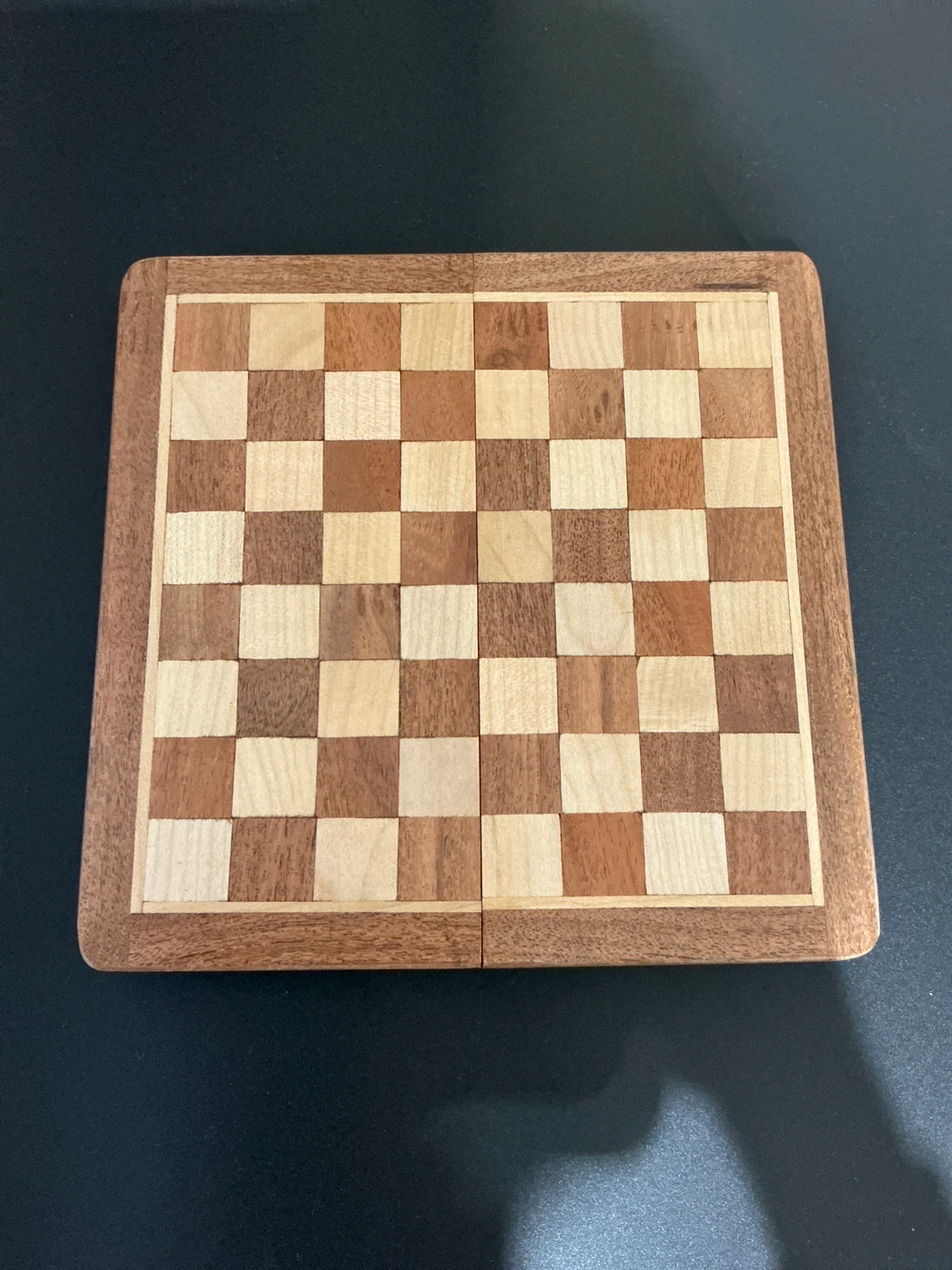 Wooden Folding Chess Set