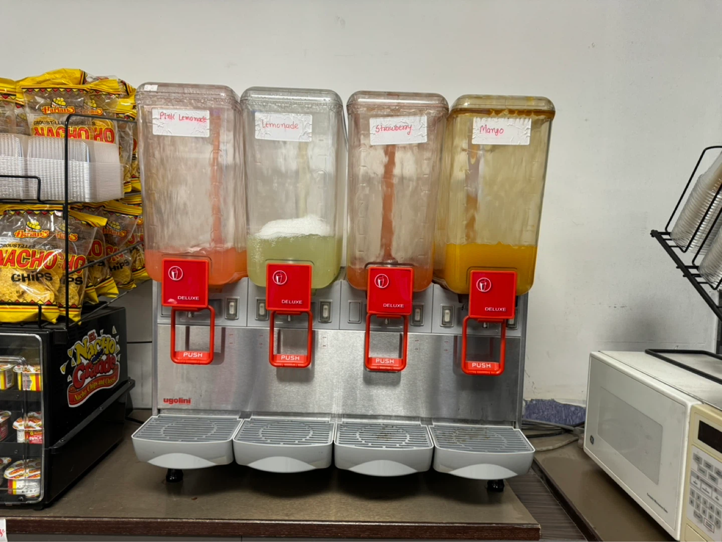Ugoini 4-Compartment Beverage Dispenser