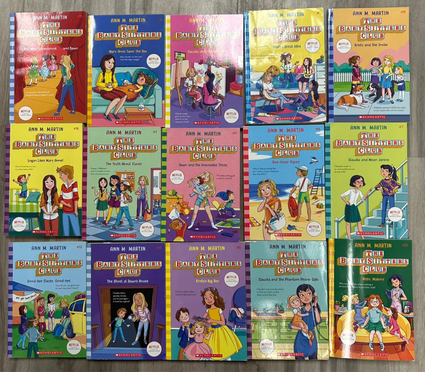 Ann M. Martin The Baby-Sitters Club Book Collection