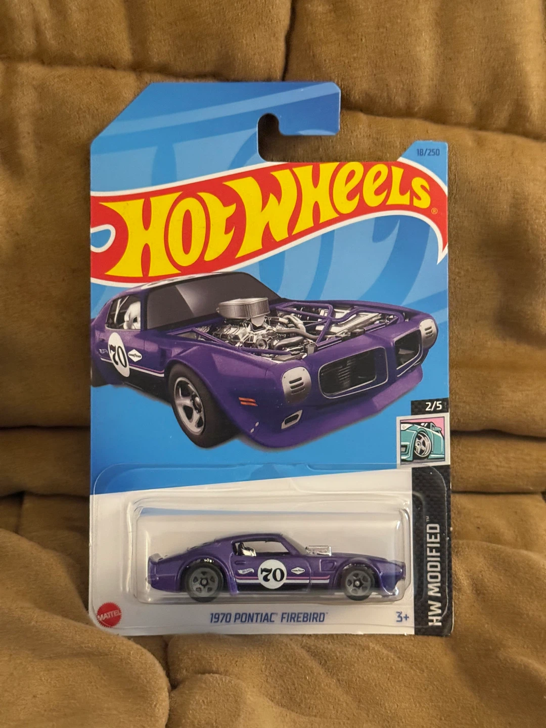 Hot Wheels 1970 Pontiac Firebird - Purple and Blue - photo 3