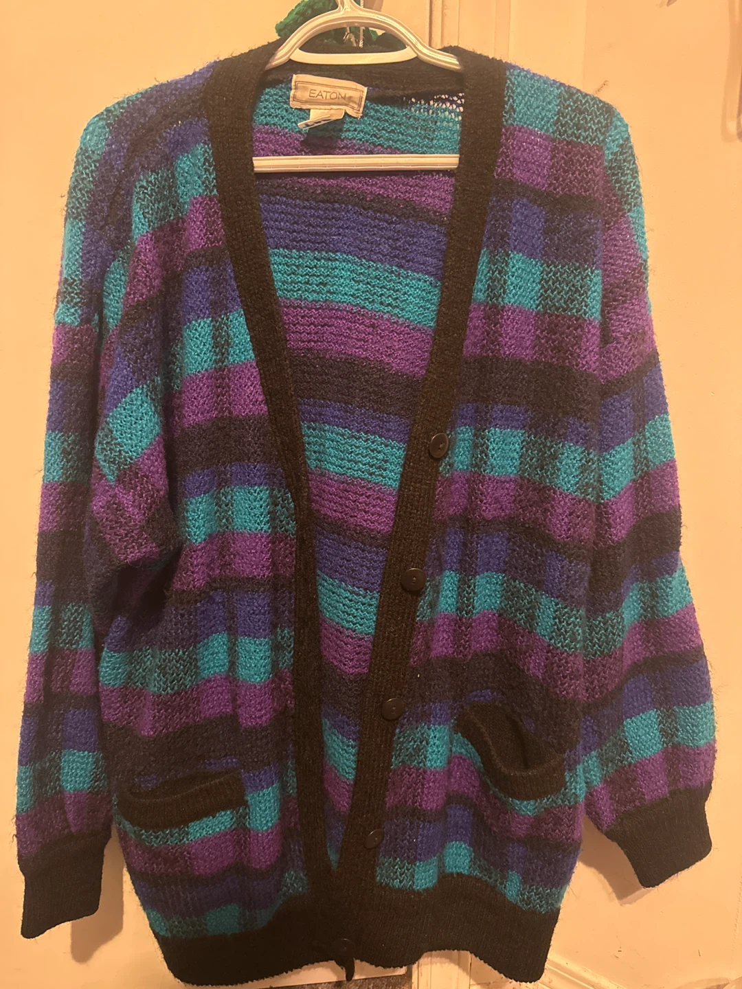 Vintage Colorful Cardigan