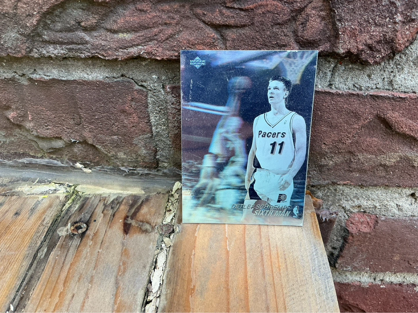 1991/92 UPPER DECK NBA HOLOGRAM DETLEF SCHREMPF Card AW5 !