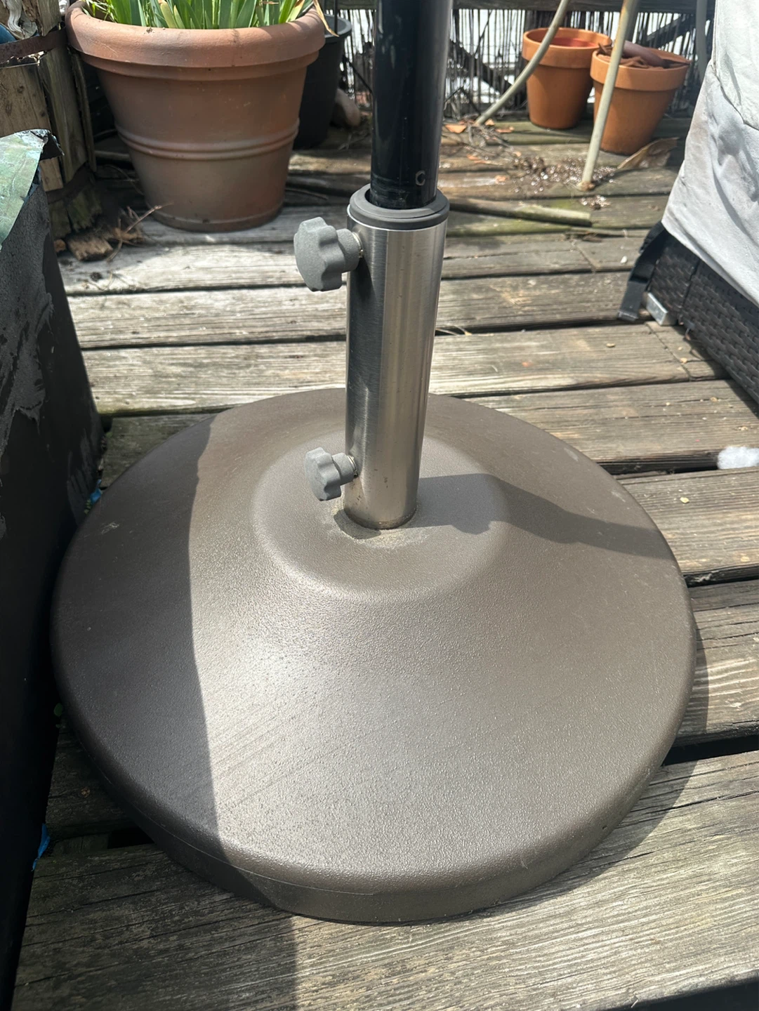 Patio Umbrella Base Stand