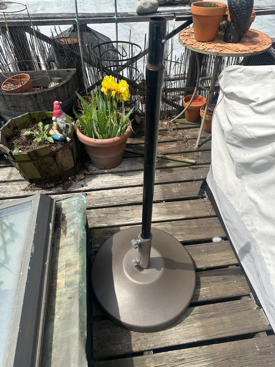 Patio Umbrella Base Stand - photo 2