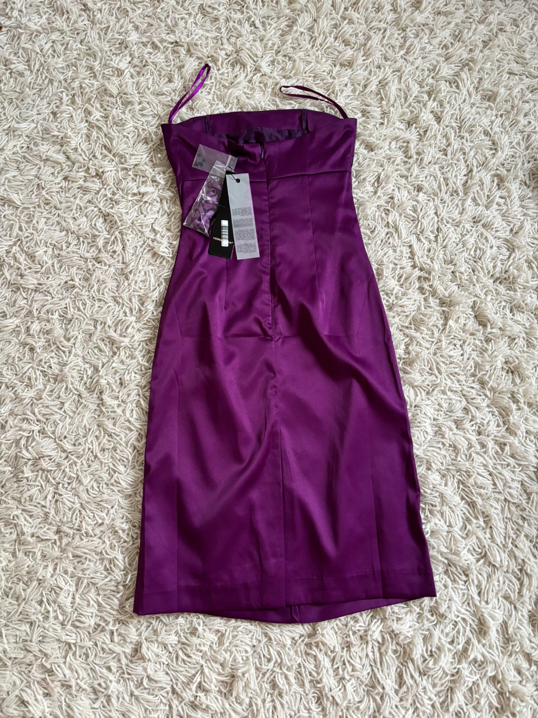 BNWT Vera Moda Purple Floral Dress - photo 2