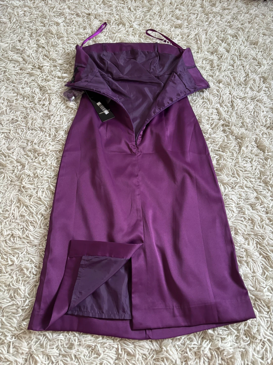 BNWT Vera Moda Purple Floral Dress - photo 5