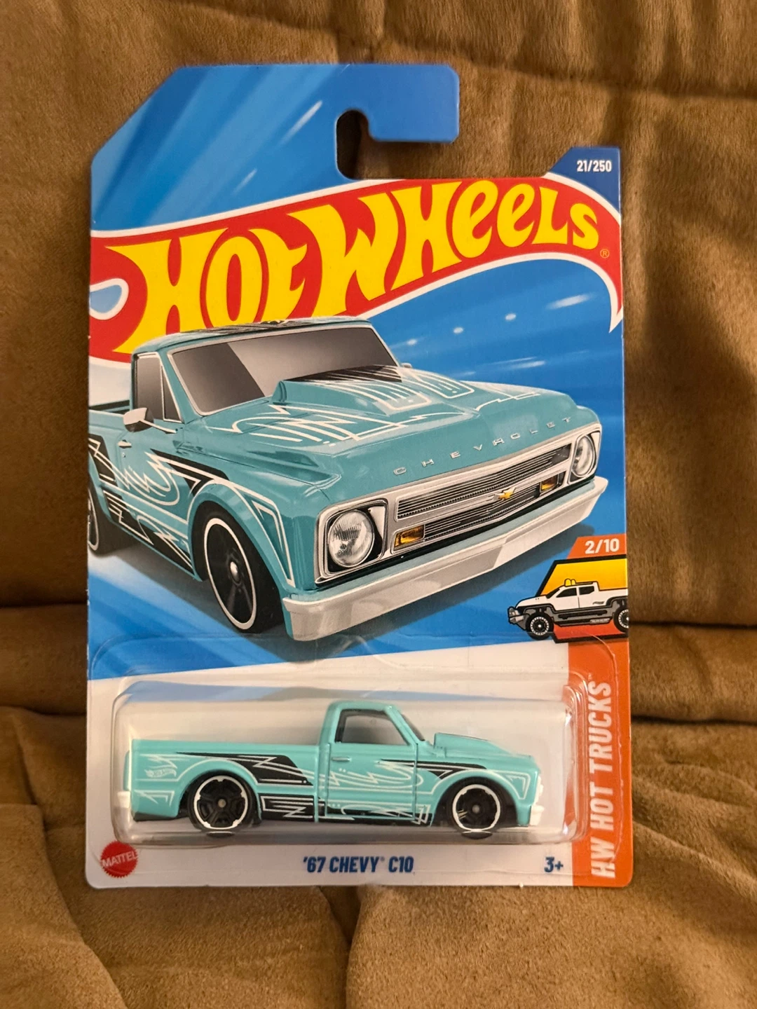 Hot Wheels '67 Chevy C10 Die-Cast Toy Trucks lot - photo 3