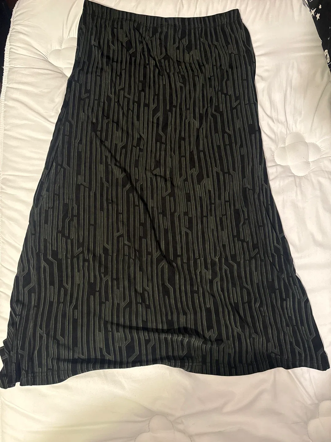 Geometric Long Style Skirt
