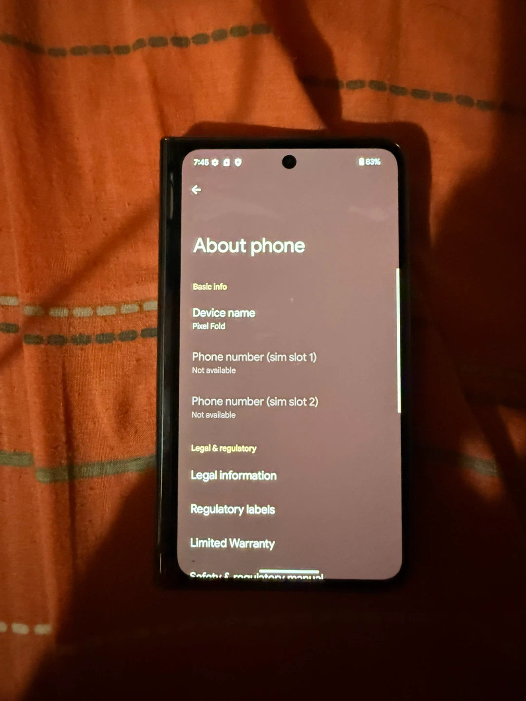 Google Pixel Fold - 256 GB - photo 4