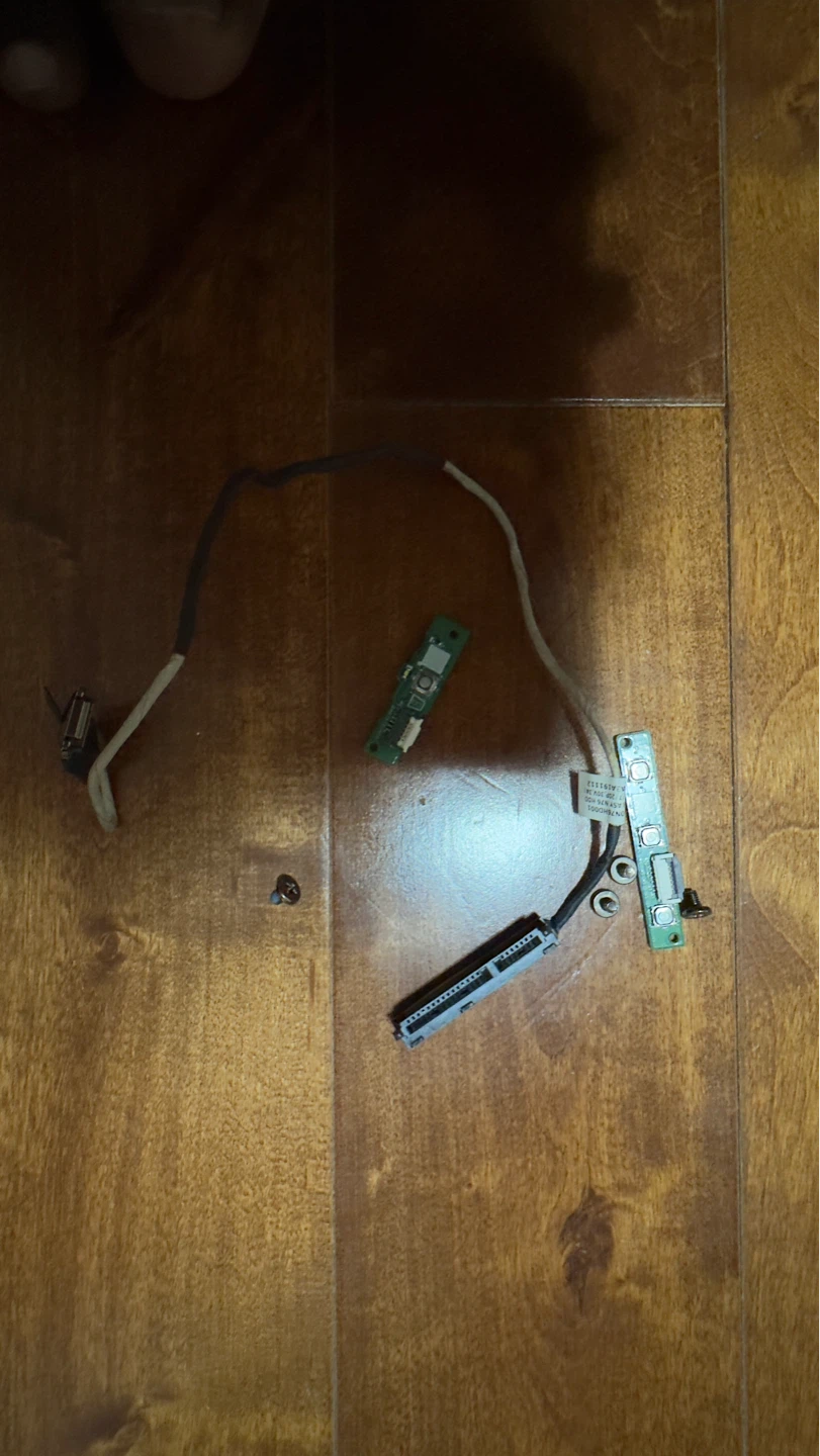 Laptop Power Button and Cable Assembly