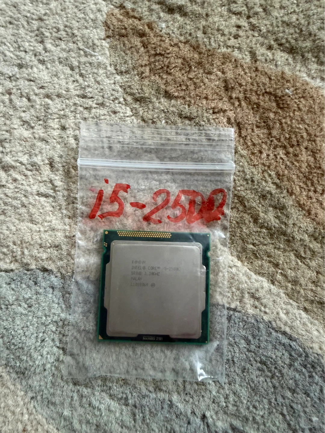 Intel Core i5-2500K CPU (LGA 1155)