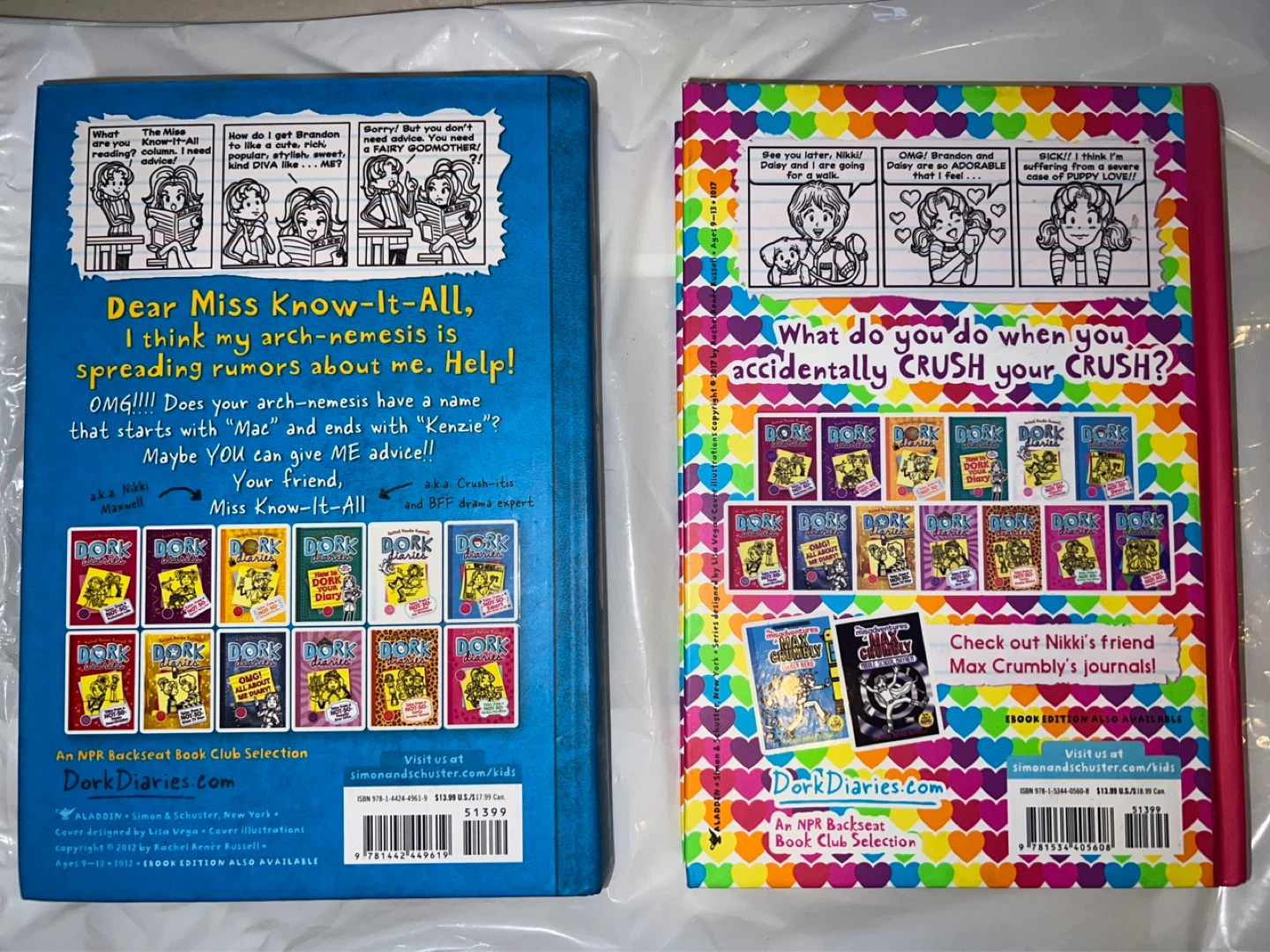Hardcover Dork Diaries Books by Rachel Renée Russell - photo 2
