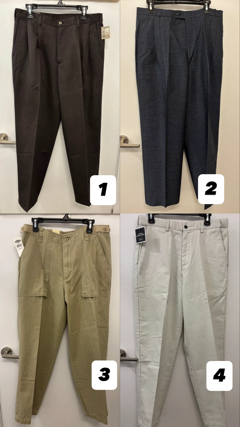 Brand new men’s pants with tags