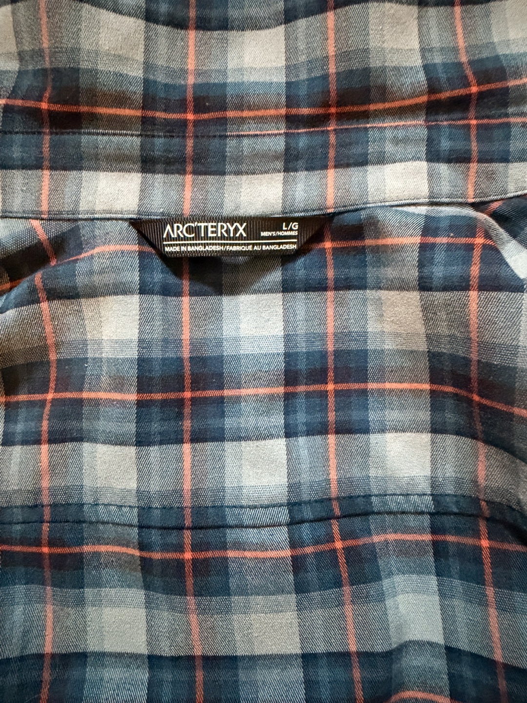 Arc'teryx Men's Plaid Long Sleeve Shirt L/G - photo 3