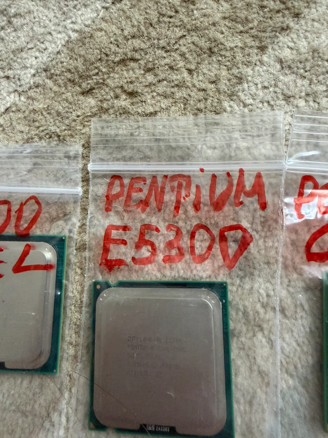 Intel & AMD CPU Bundle (E7500 / E5300 / Pentium / AMD A4-5300) - photo 3