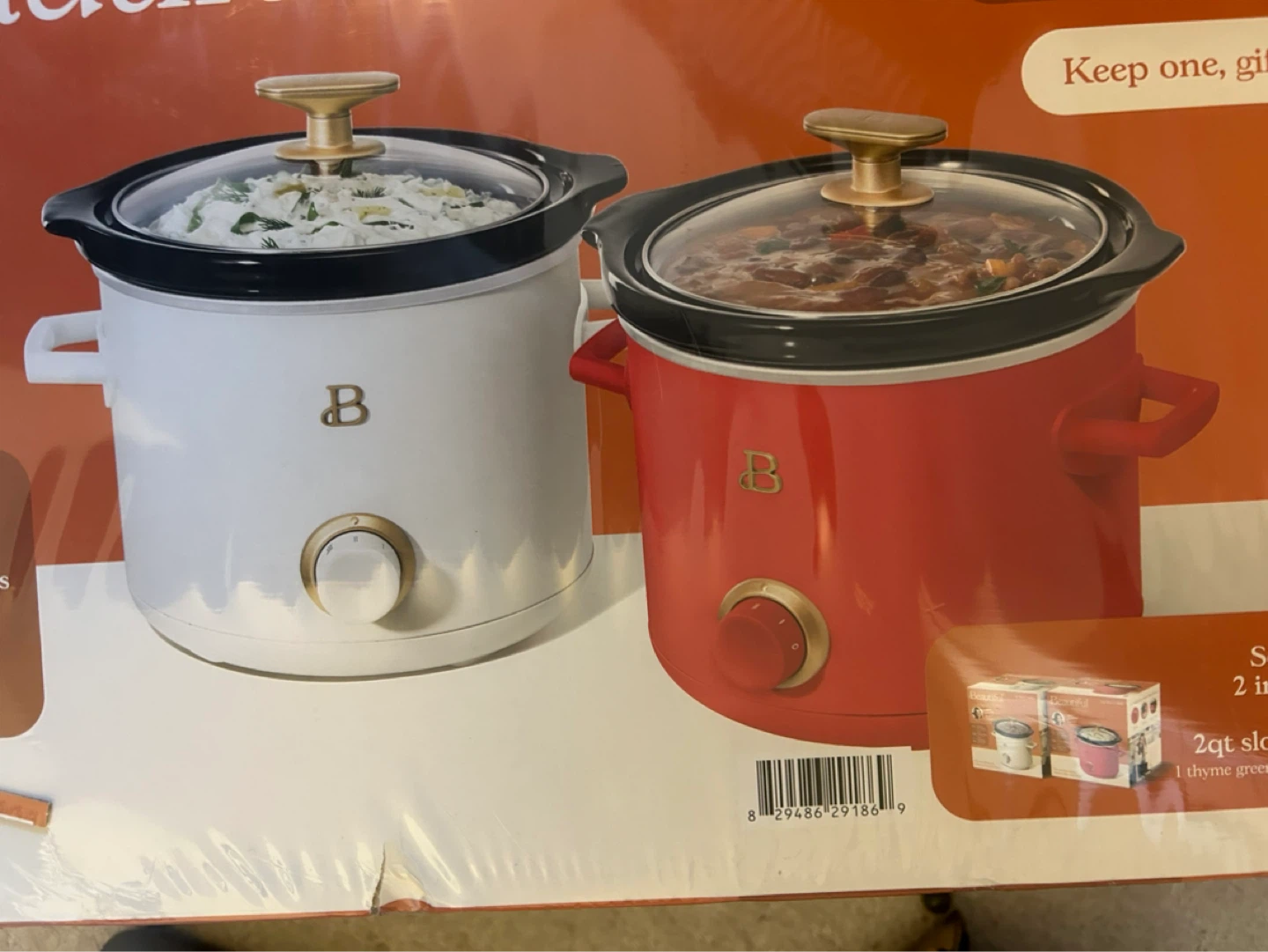 2 Slow cookers in one package - photo 3