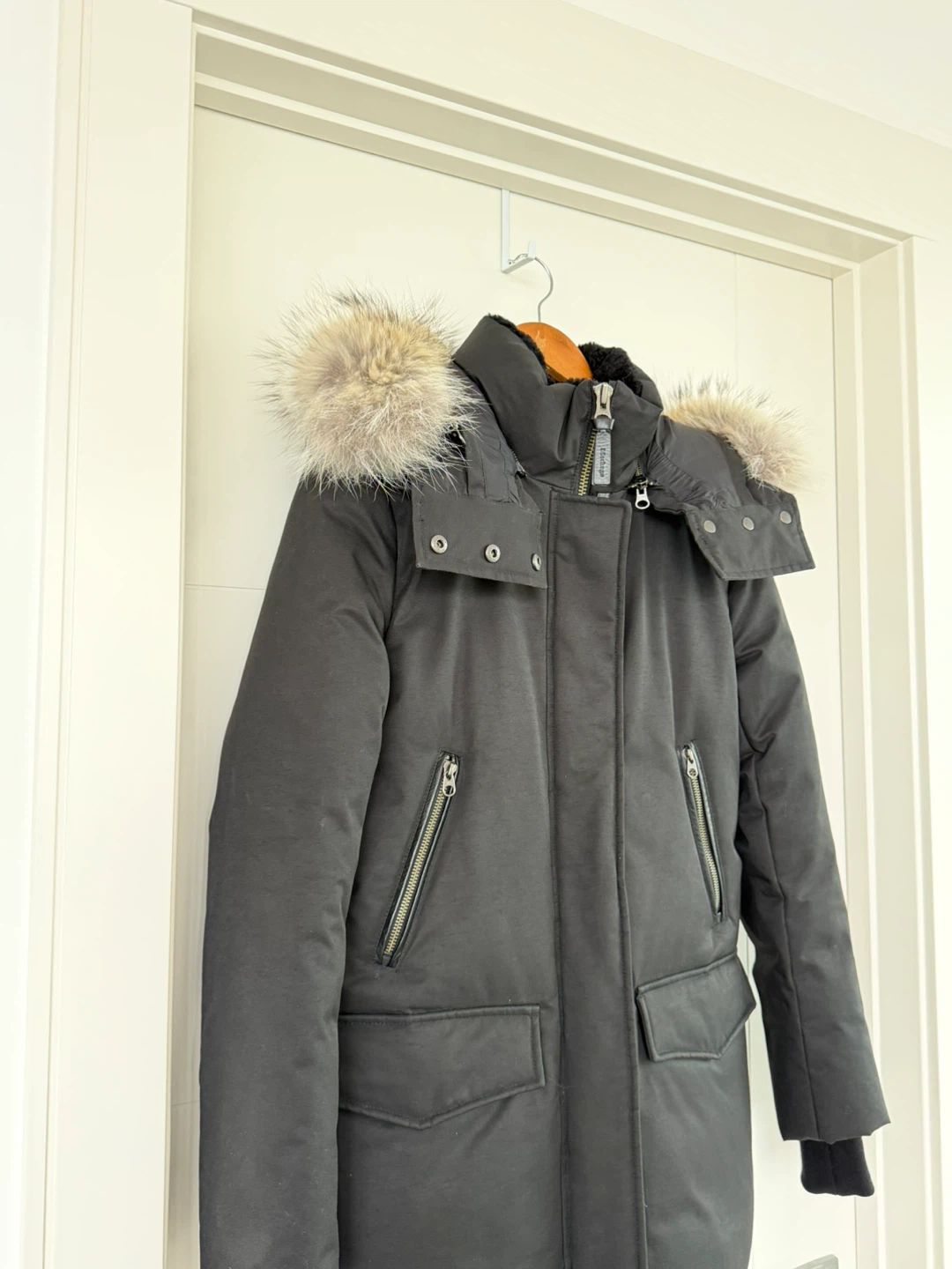 Mackage Marla Black Winter Down Parka XS - photo 2
