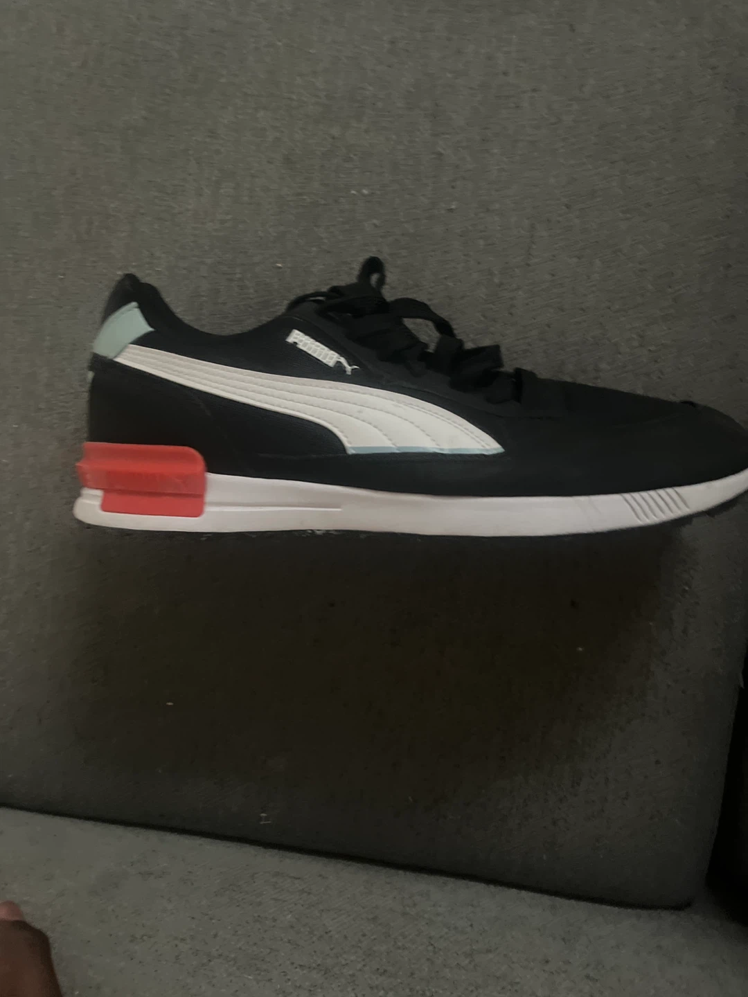 Puma Running Shoes - Black/White/Red - photo 2
