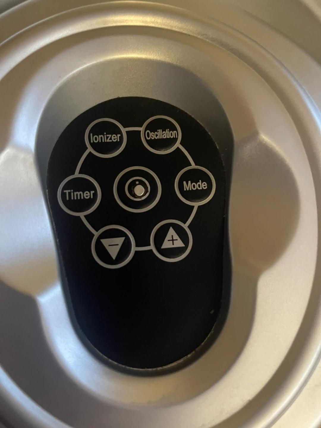 Silver Tower Fan with Ionizer and Timer - photo 4
