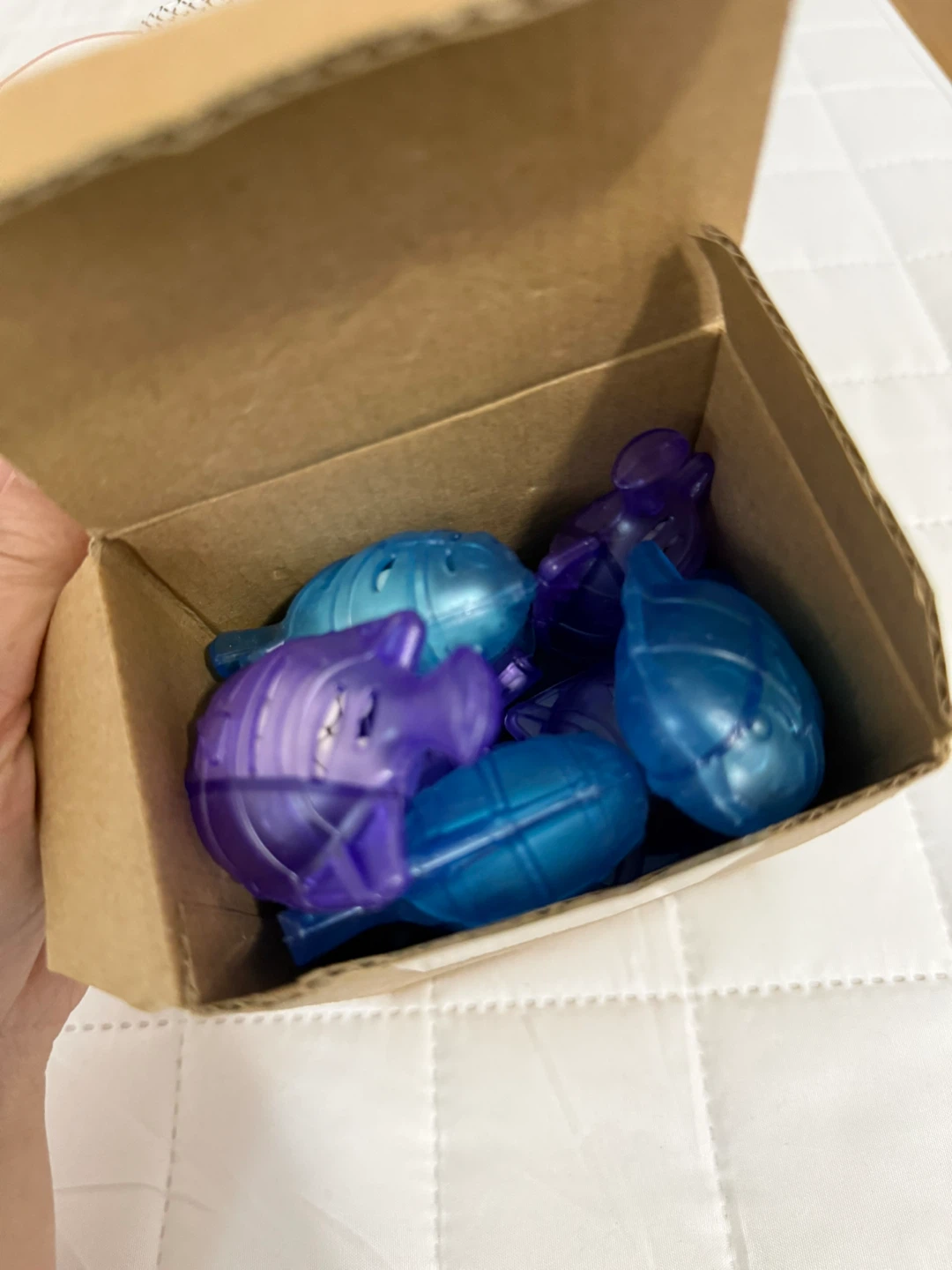 Humidifier Cleaner Fish - 16pcs Blue/Purple - photo 4