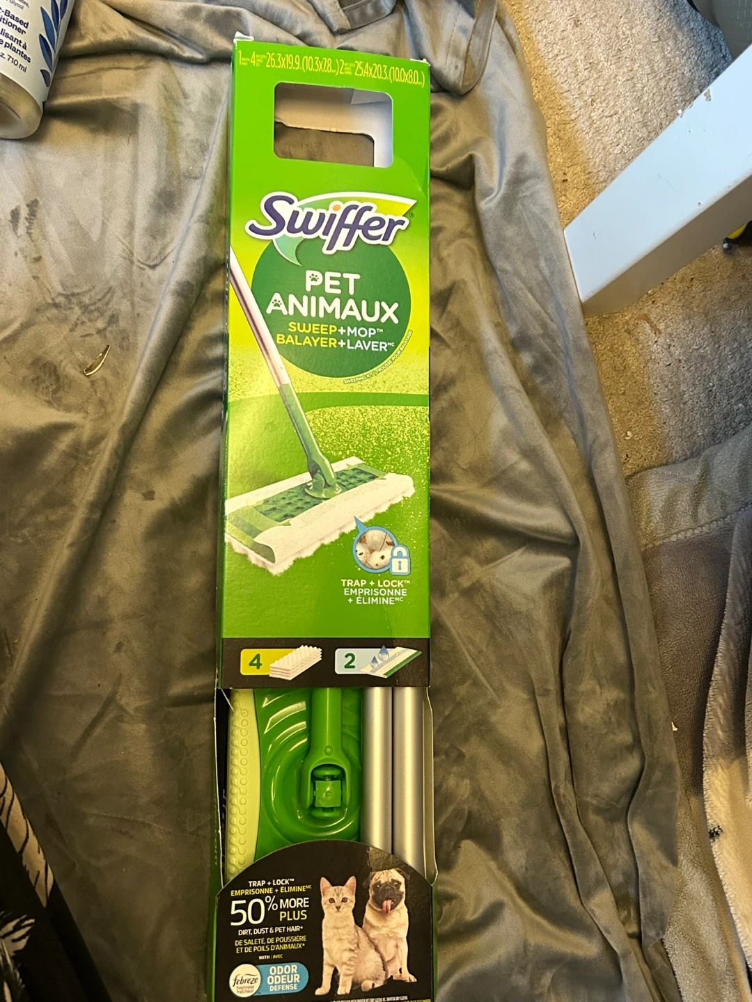 Swiffer Pet Animals Sweeper + Mop Kit