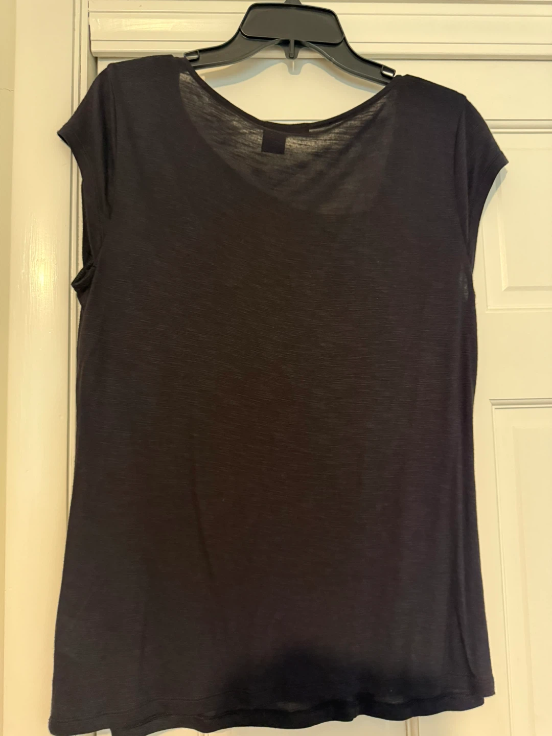 DKNY Jeans Black Short Sleeve T-Shirt Top - Size M - photo 3