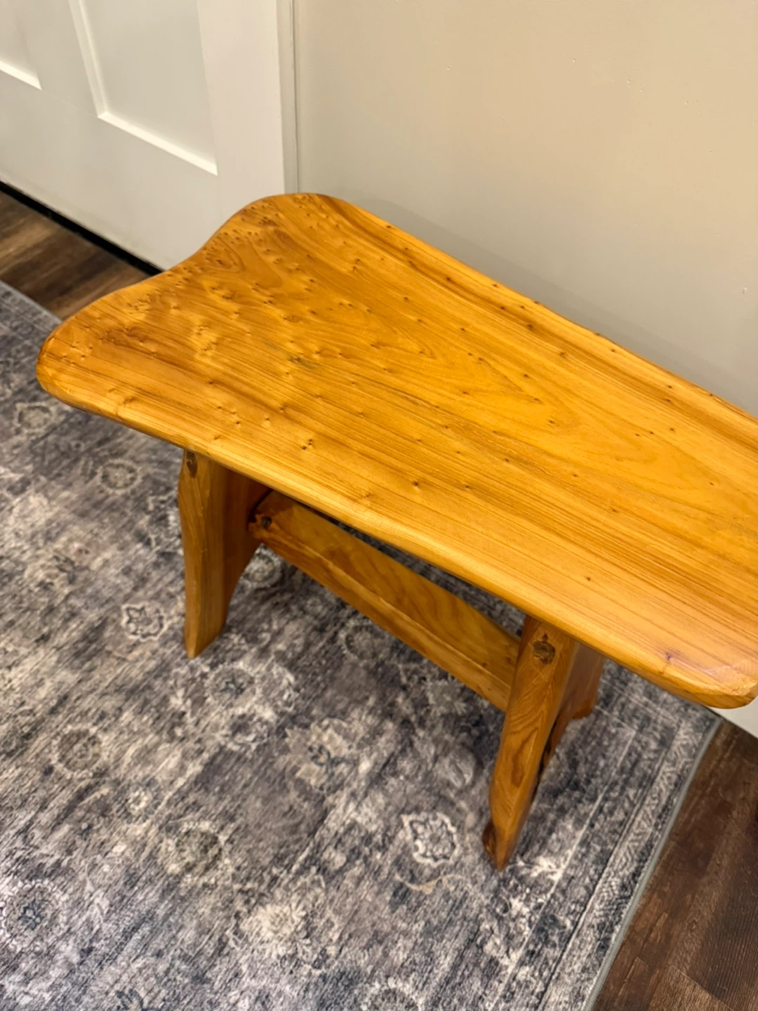 Wooden Bench Stool - photo 3