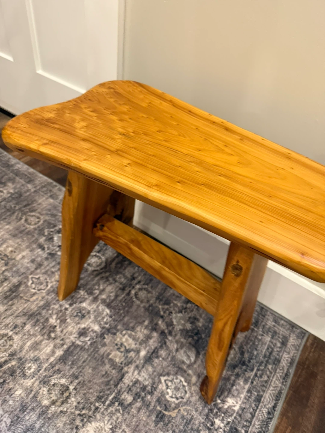 Wooden Bench Stool