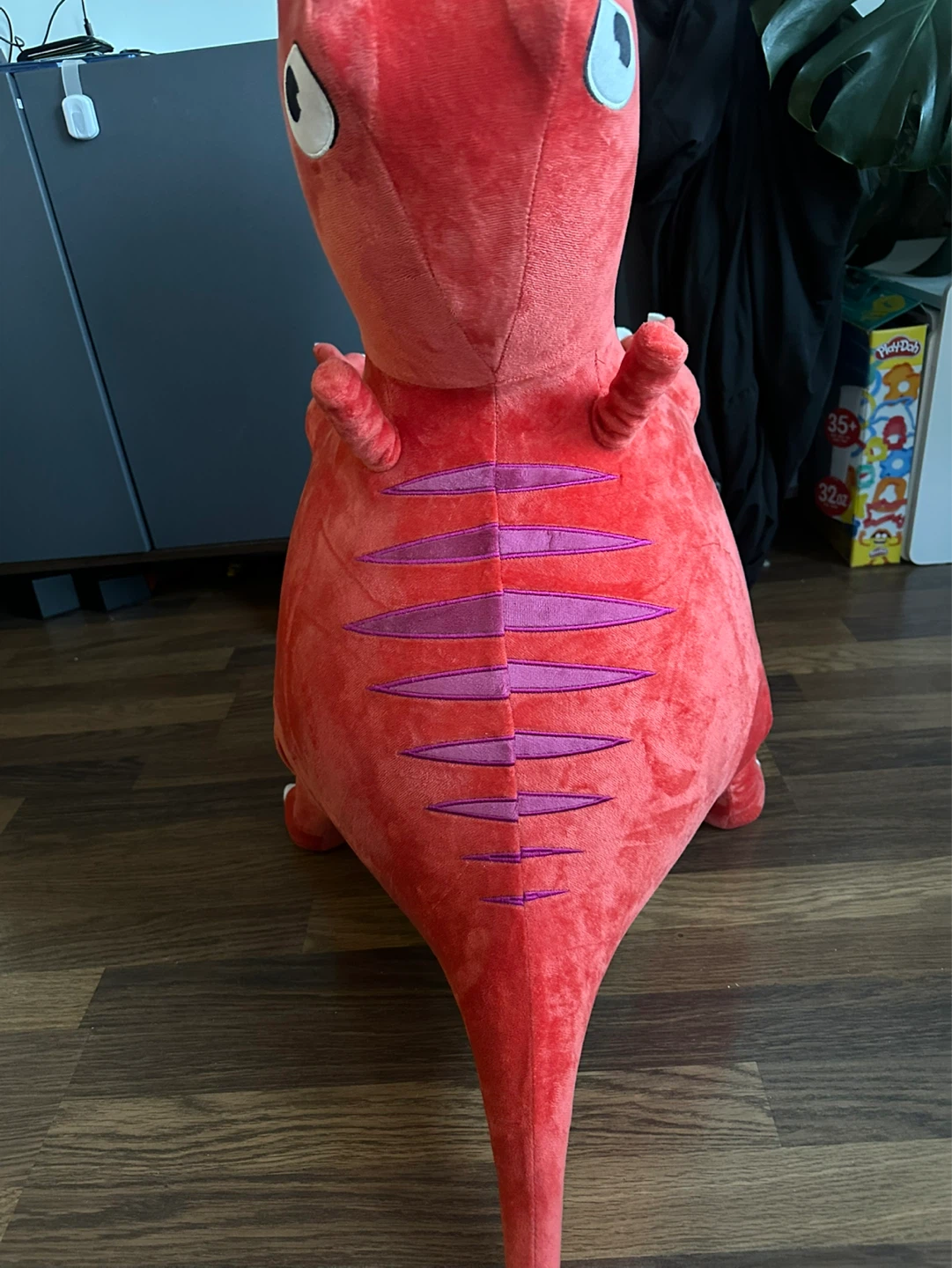 Red Dinosaur Plush Toy - photo 5