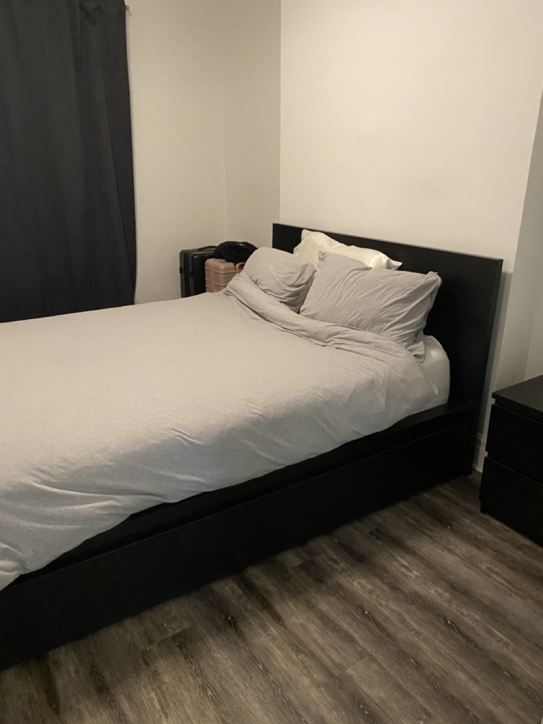IKEA storage queen bed