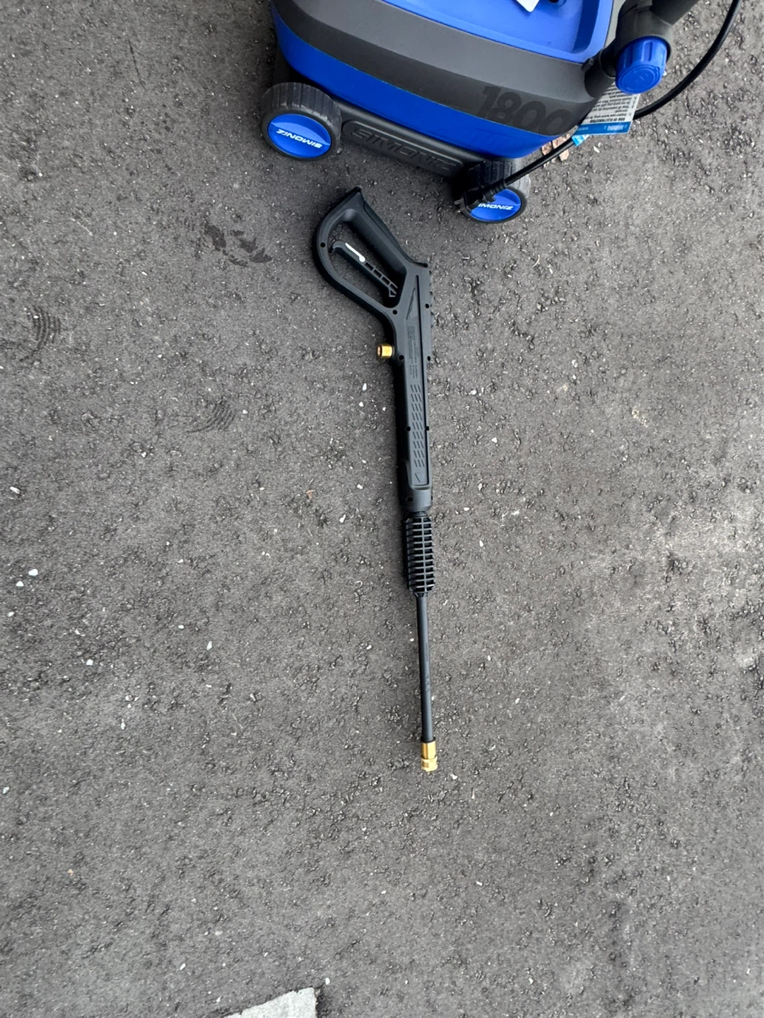 SIMONIZ 1800 PSI Electric Pressure Washer - photo 3