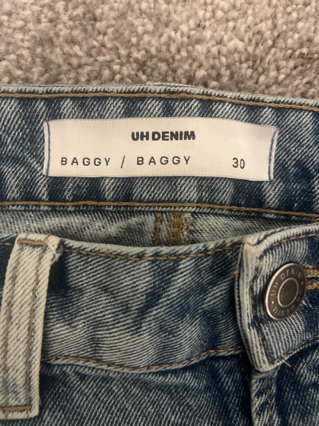 UH DENIM Baggy Jeans - Size 30 - photo 2