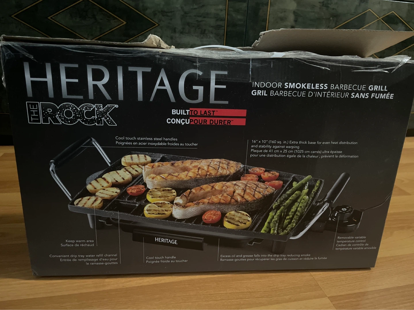 Heritage The Rock Indoor Smokeless Grill