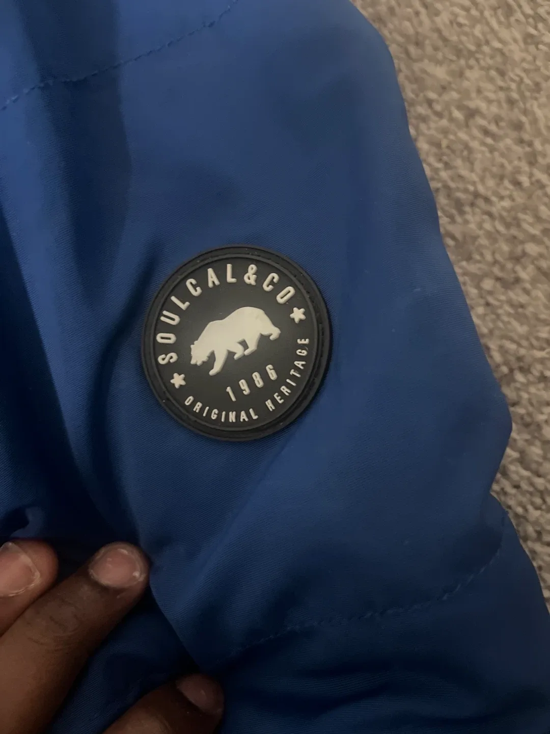 Soulcal & Co Blue Puffer Jacket - photo 2