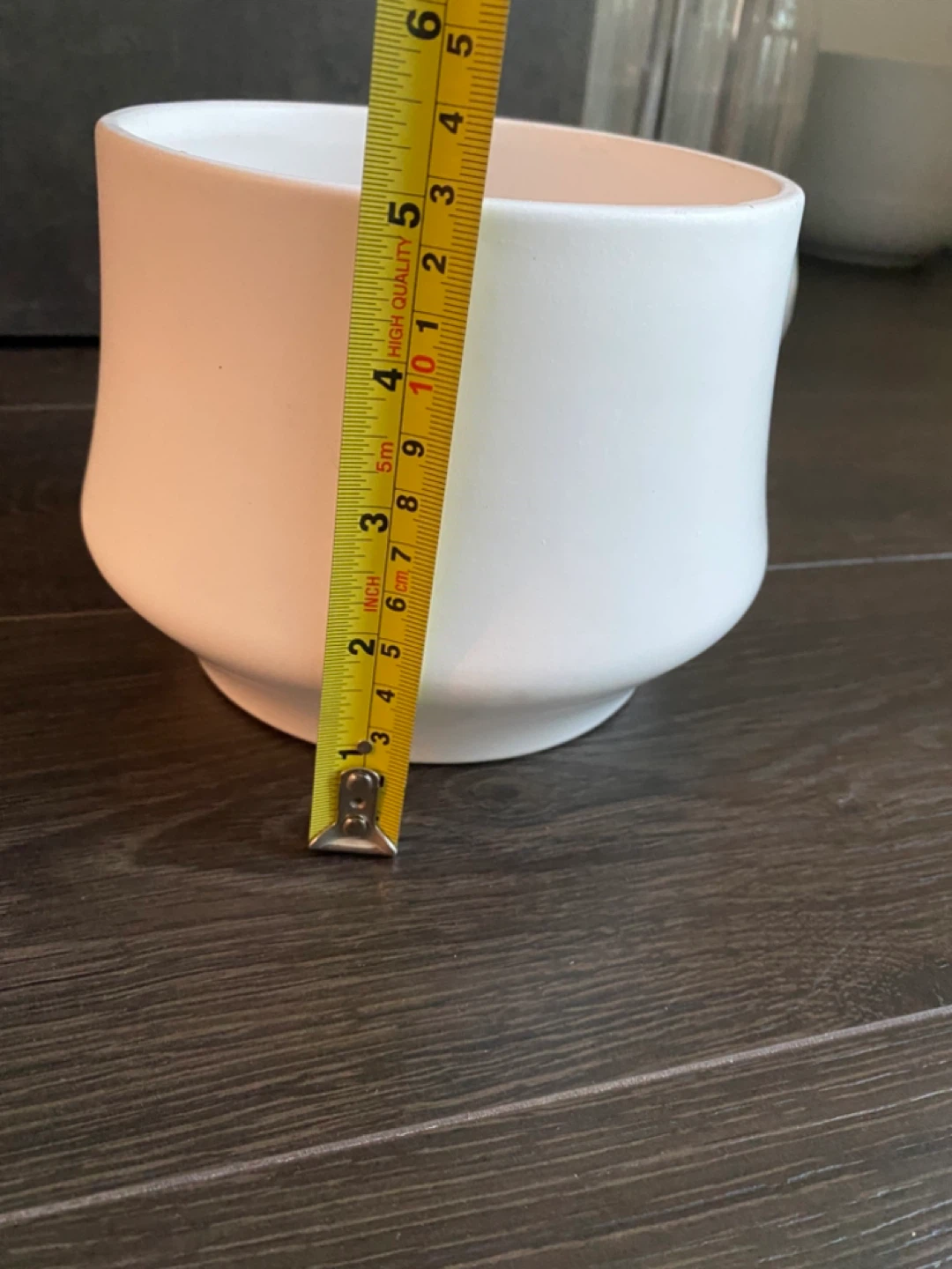 White ceramic pot - photo 2