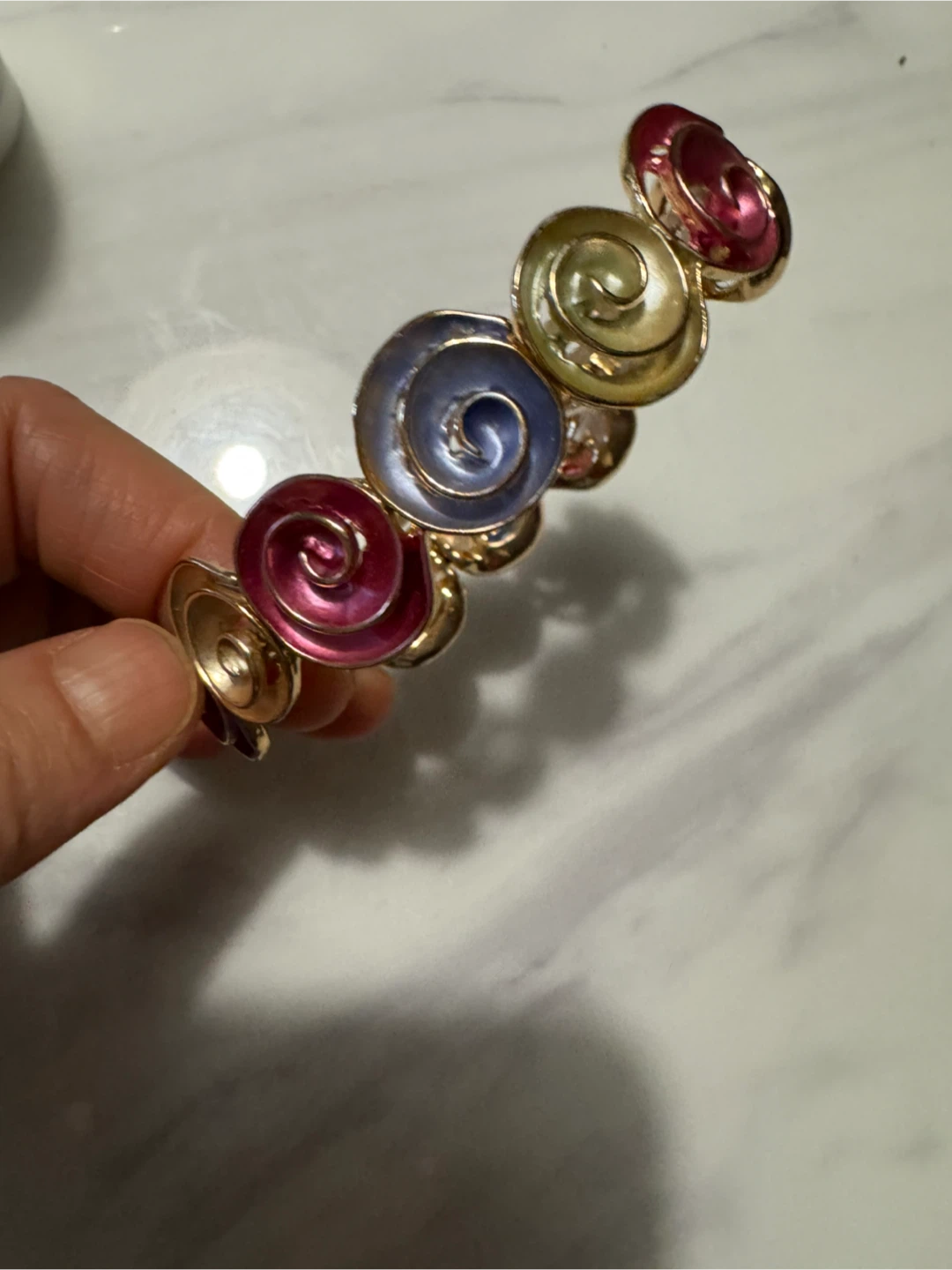 Multi-colour Swirl Bracelet - photo 3