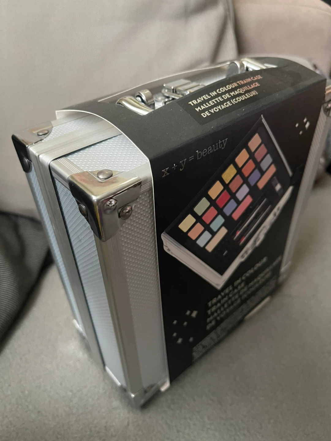 x+y=beauty Travel in Colour Makeup Train Case - photo 2