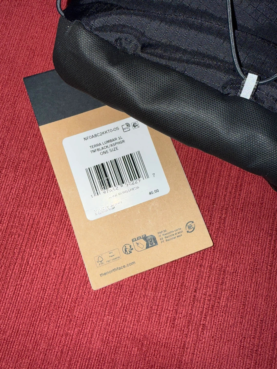 The North Face Terra Lumbar 1L - Black - photo 3