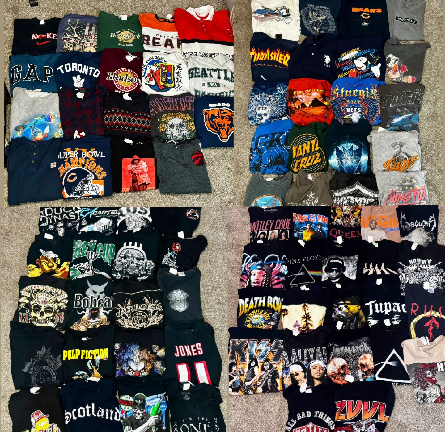$5 SHIRTS | band, rappers, y2k, vintage, and more