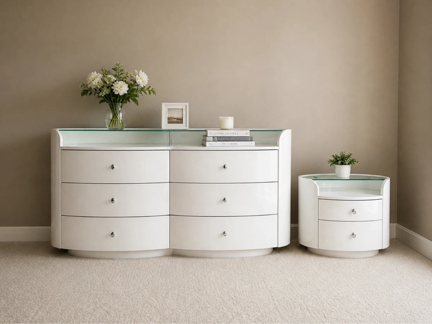 Dresser & Nightstand Set