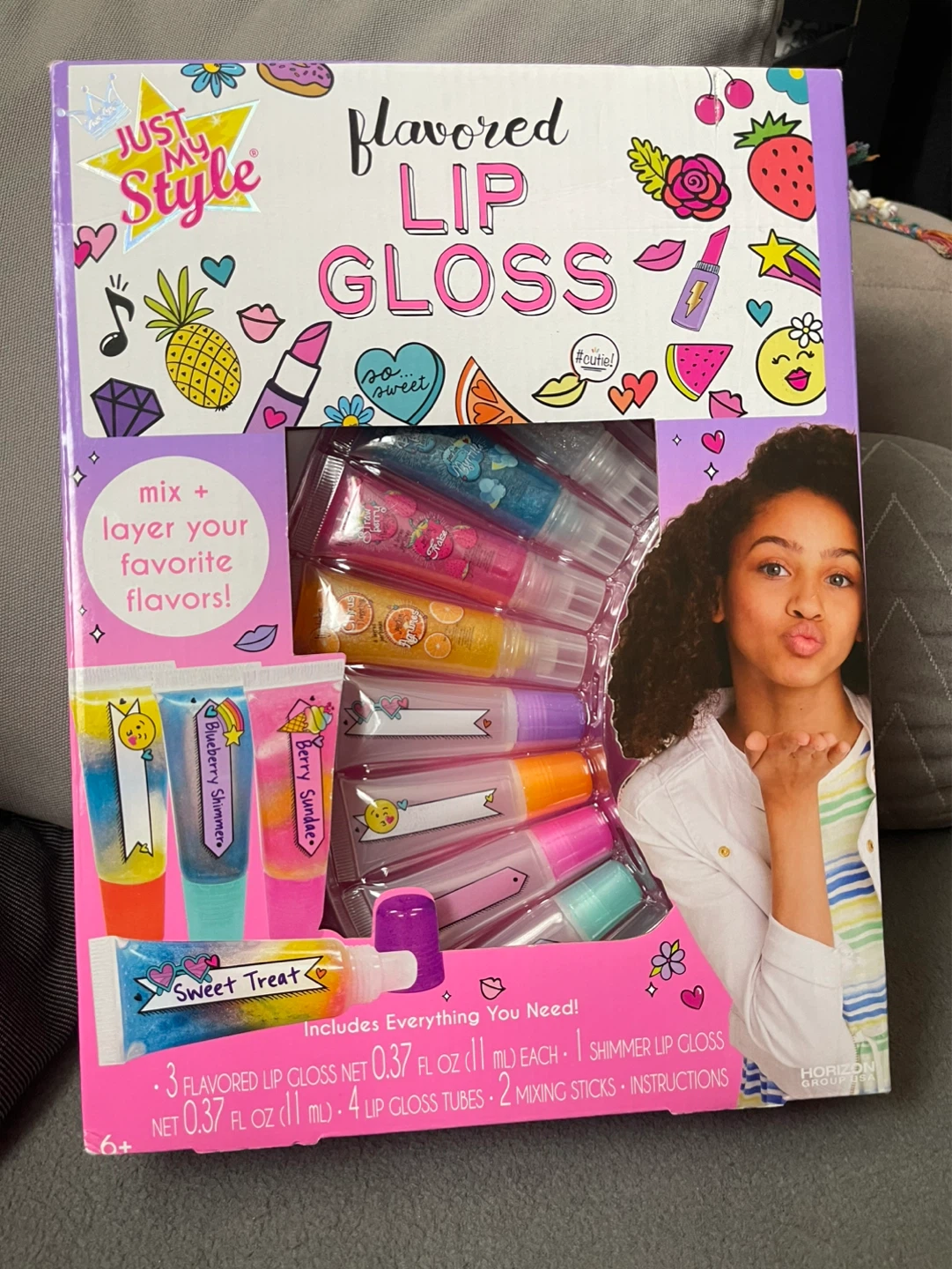 Just My Style Flavored Lip Gloss Kit