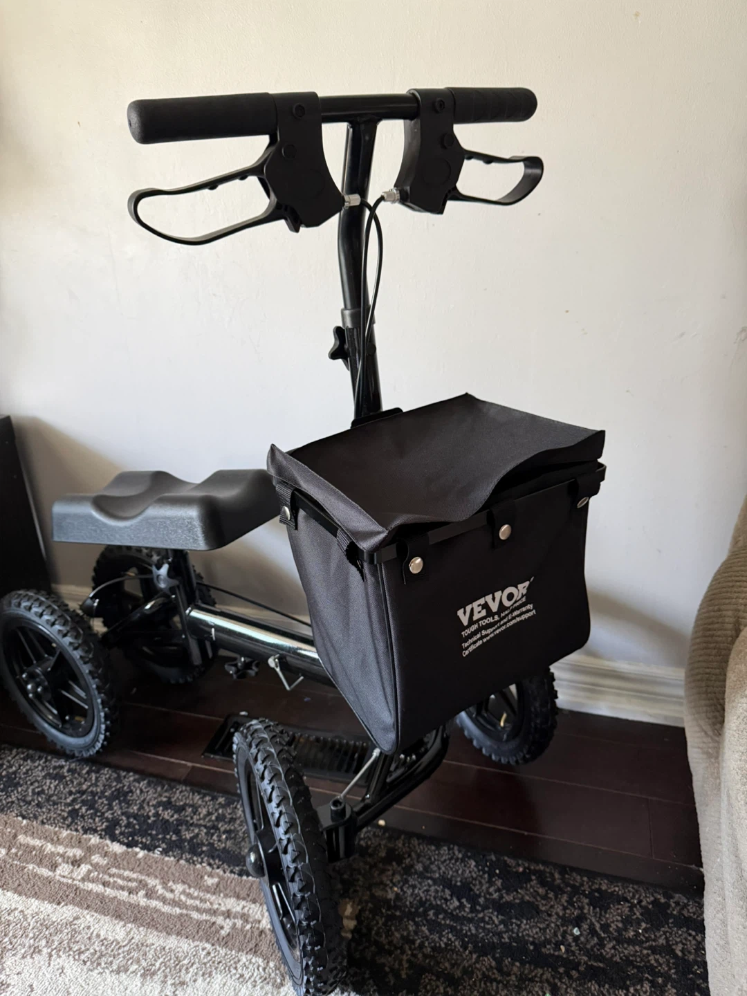 VEVOR 4-Wheel Scooter Knee Walker - photo 2