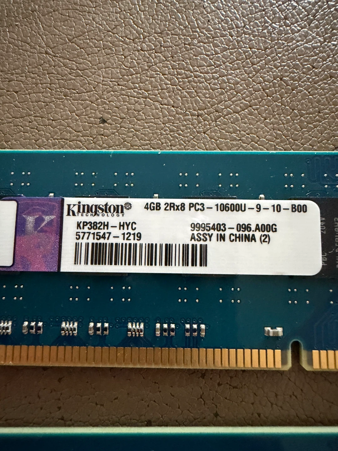 DDR3 RAM 8GB Kit (2 x 4GB PC3-10600U) - photo 2