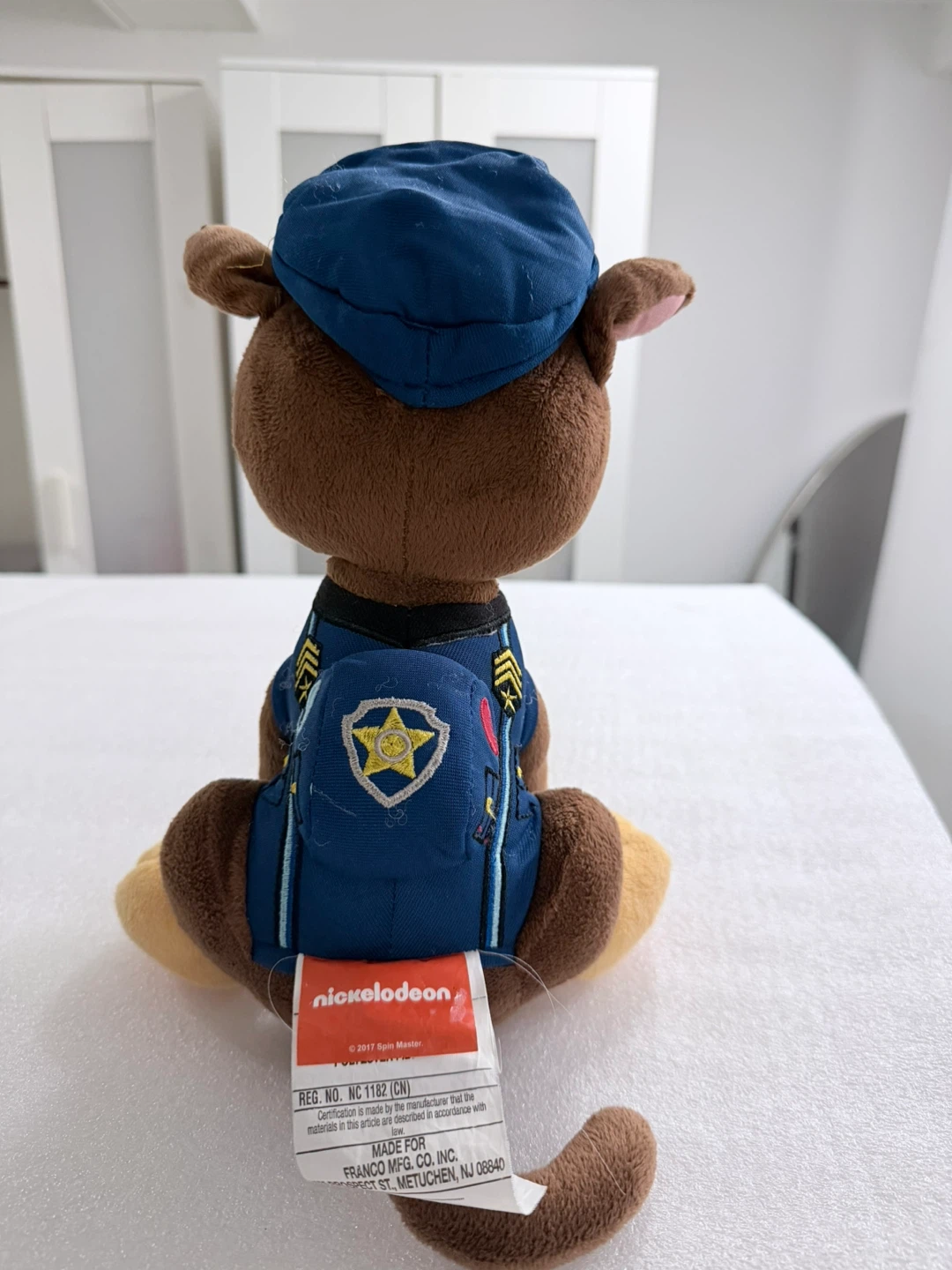 Nickelodeon Paw Patrol Chase Plush Toy 15" Tall - photo 2