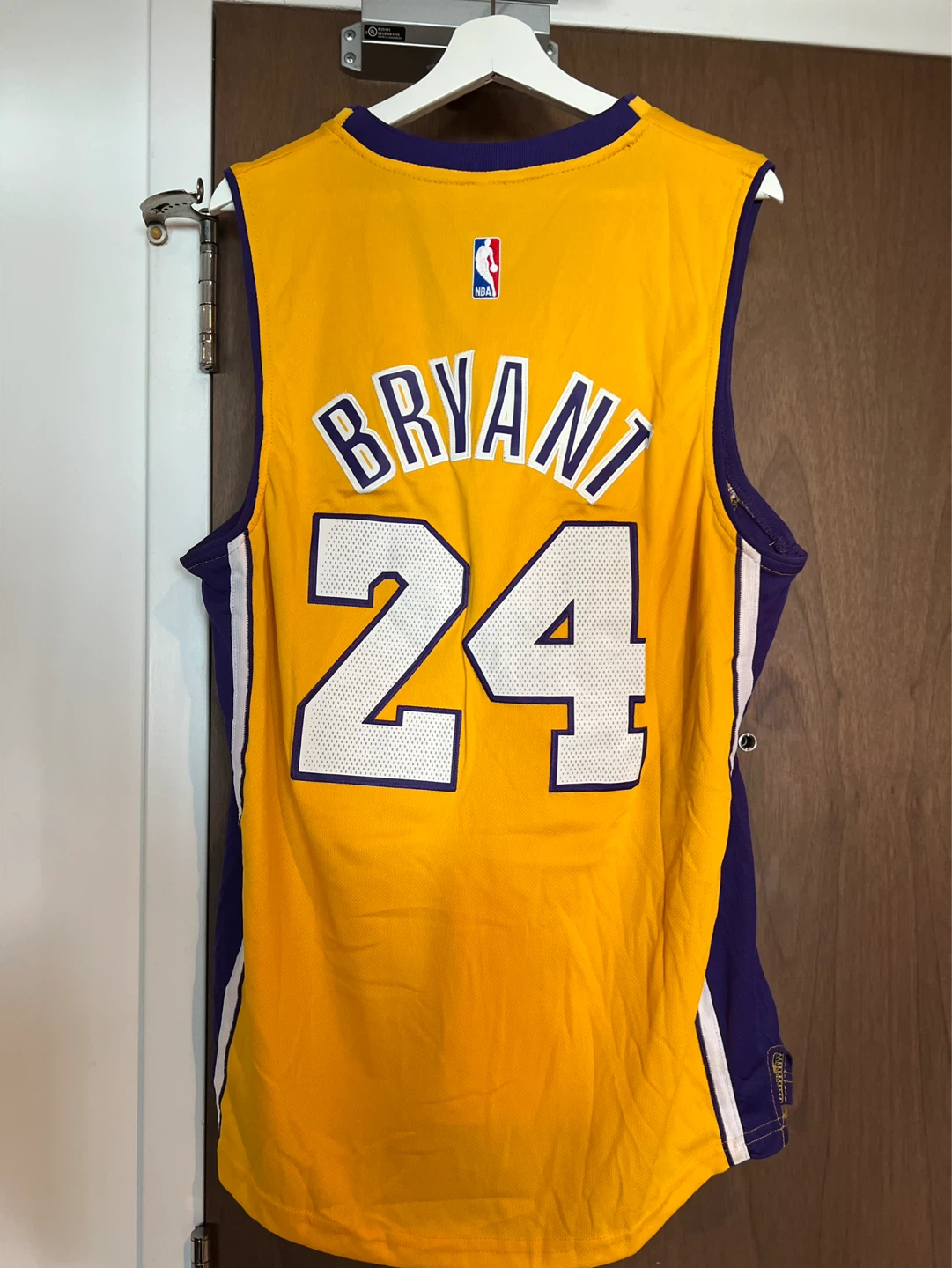 Kobe Bryant Los Angeles Lakers #24 Adidas Swingman Jersey Size L - photo 2