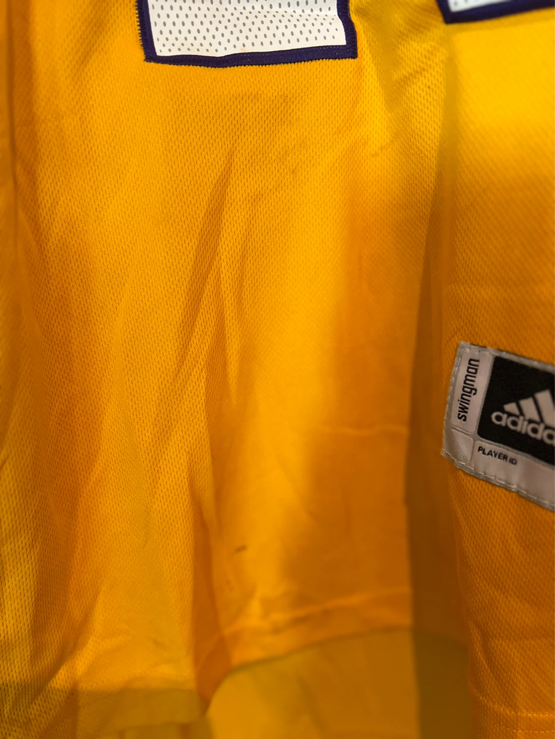 Kobe Bryant Los Angeles Lakers #24 Adidas Swingman Jersey Size L - photo 3