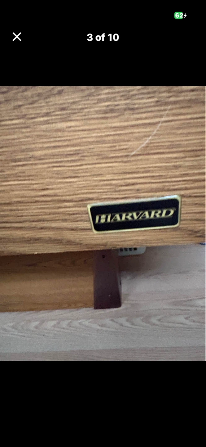 Harvard Pool Table with 2 sets of Balls and Cues - photo 5