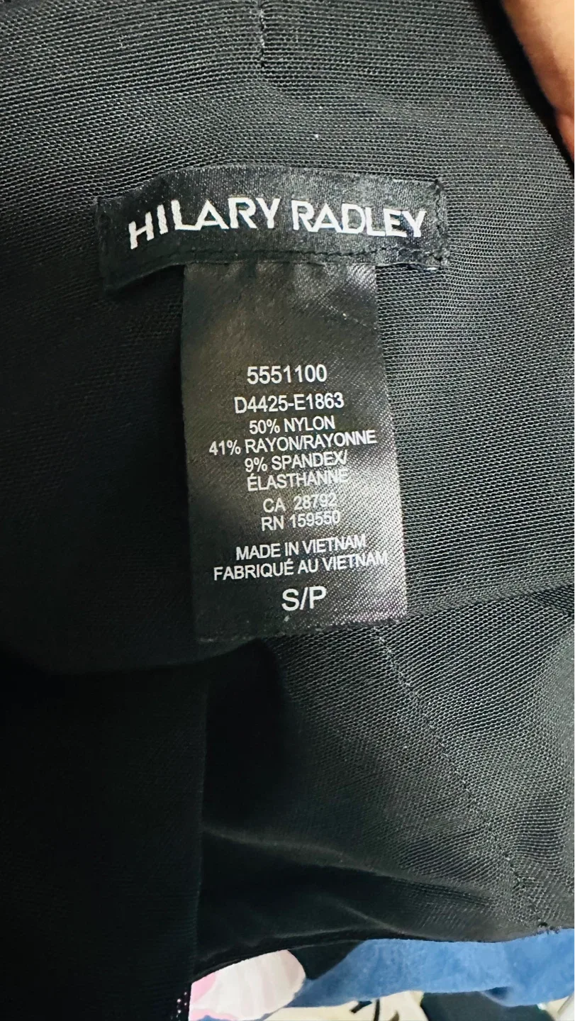 Hilary Radley Black Stretch Pants S/P - photo 2