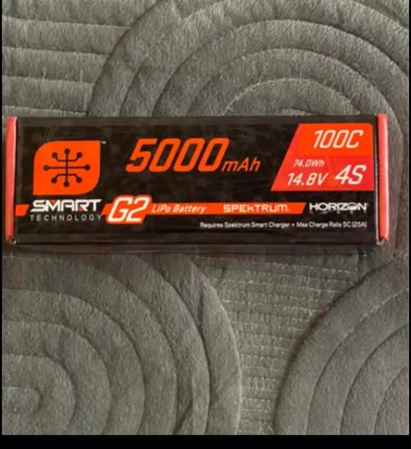Spektrum Smart G2 LiPo Battery 5000mAh 14.8V 4S 100C - photo 5